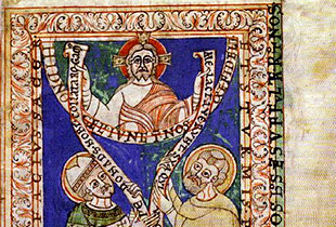 Codex Eberhardi Widmungsbild