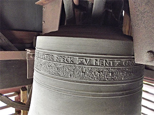 Glocke von 1662, heute Rathaus Ginsheim